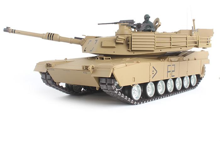 Heng Long 1/16 U.S.M1A2 ABRAMS MBT RC Tank RTR